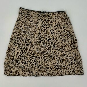 Brandy Melville Animal Print Skirt